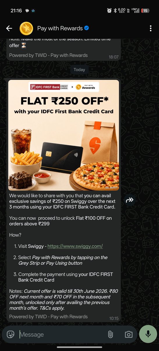 avijitdalal's tweet photo. Pathetic service from @Swiggy @SwiggyCares . Order items is not available in restaurant so I cancelled it. and the coupons that I use is also not working again they told it'll be back within 4-7 days. Why I suffering when it's not my fault? I need a compansation. https://t.co/aDCM75VTYr