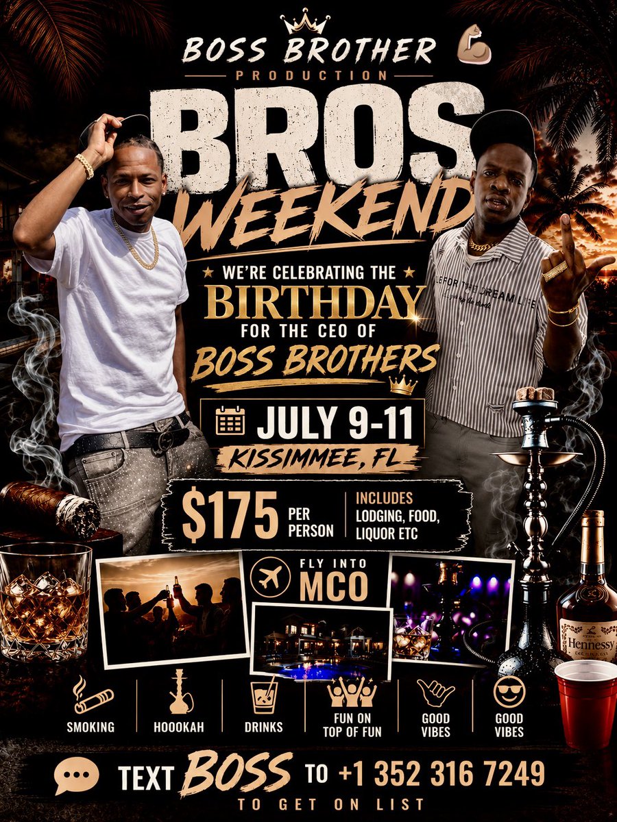 Pvtfreak36's tweet photo. Let’s go 5 Spots added! You have until June 27th to secure your spot! Text that number or Dm me! My Bros will be in the house! @savageedick @ReddMista https://t.co/vcamjG05pA