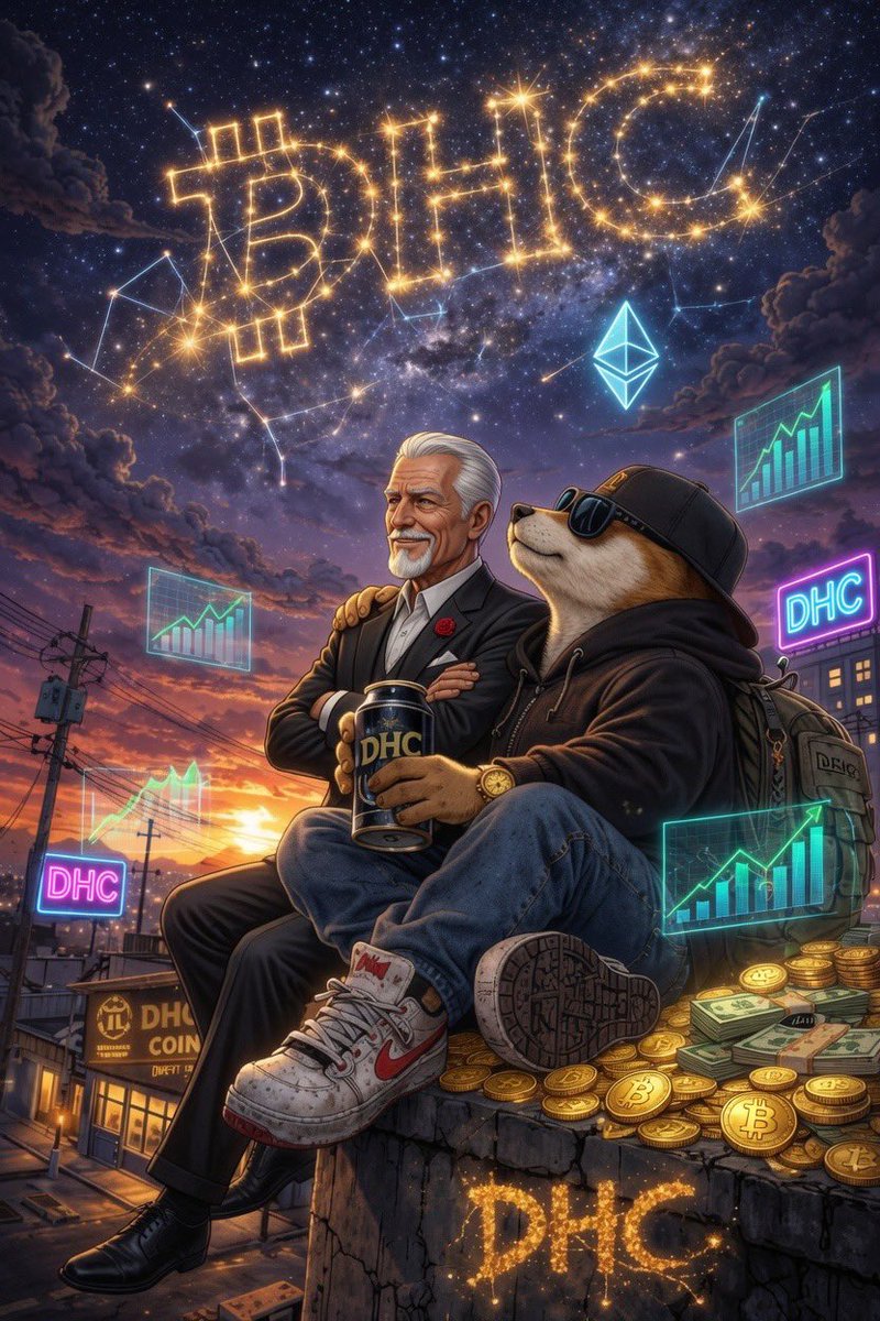 BatmanWGotham's tweet photo. Once the world start seeing $DHC everywhere and the word $DHC rivals $BTC 

Then we know that the work has just started and the sky isn’t the limit but the starting point

@Crazypaperbag @hugh_stiel 

Thanks for this opportunity 

Bagwork and Bagholding the next big gem on solana https://t.co/ReMiCVV9sD