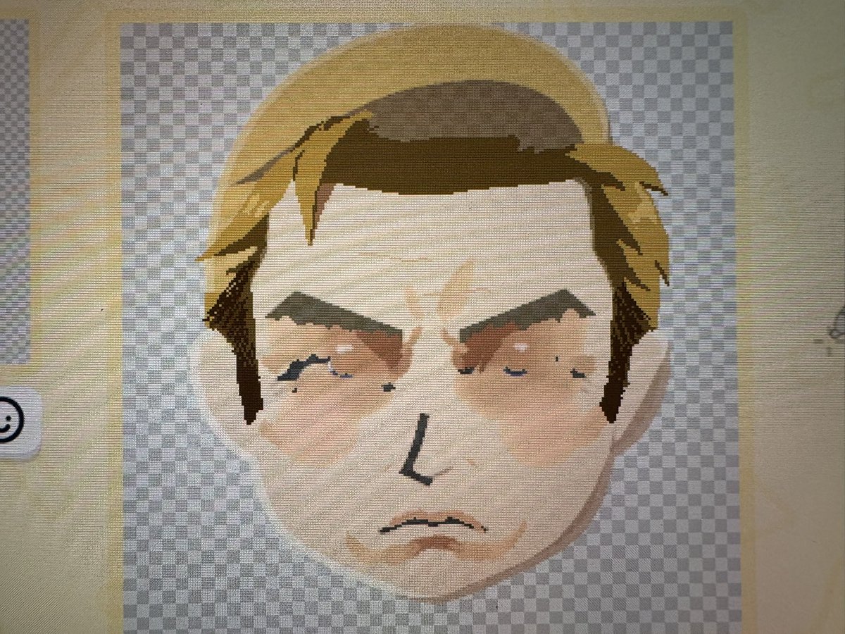ferociousfart36's tweet photo. A poorly made tutorial for my homelander mii https://t.co/S8PfI14Q6x