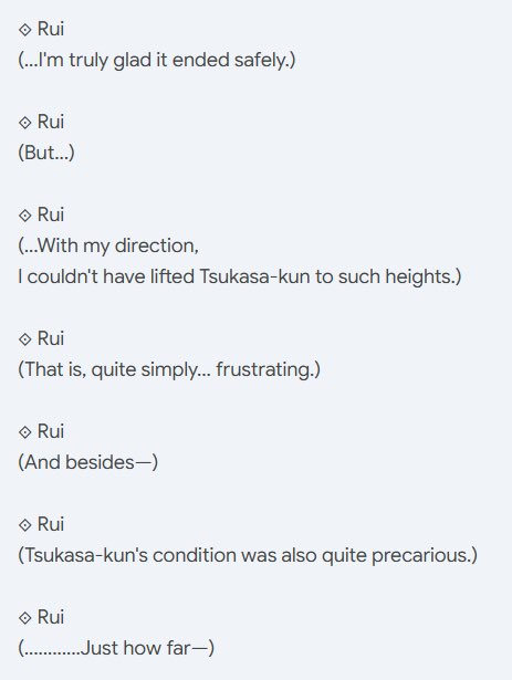loumissus's tweet photo. not to be #that yaoi guy but Kamishiro “i don’t want to hurt others with my performances” Rui now has to live with the fact that a form of acting he introduced tsukasa to ages ago (method acting) had actual, intense damage on his mental health https://t.co/68073MuyE6