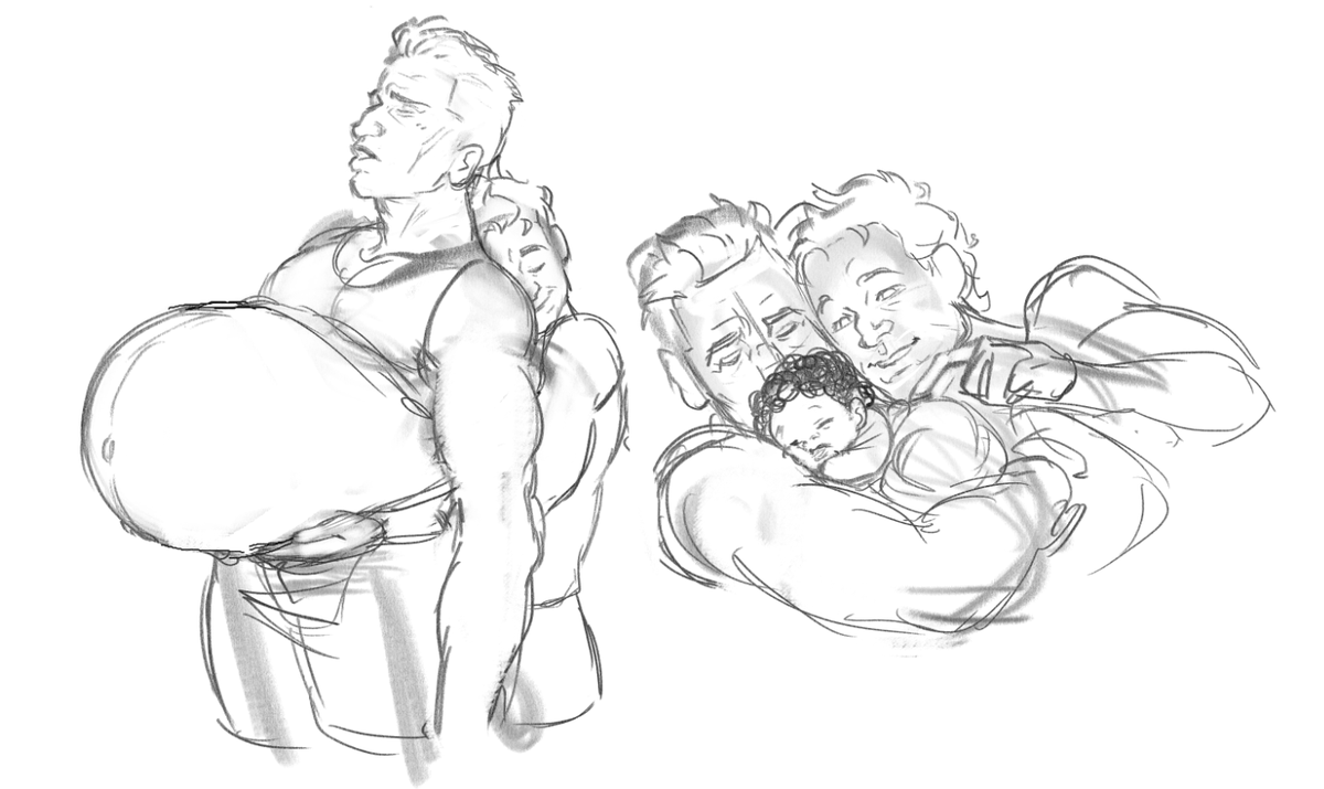 MstrNaughtyGoth's tweet photo. These two will be such loving fathers <3 

Peter x Frank wip
Can't wait to color this. https://t.co/8y2HcEGu5P