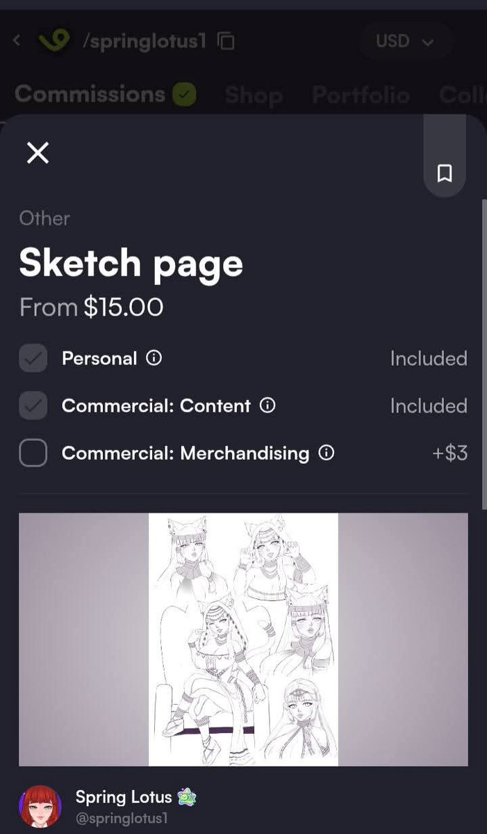 springlotus1's tweet photo. Sketch page en $15 en #Vgen ✨
Hi everyone! I'll be opening up Sketch Page slots on Vgen 💖
Delivery time approximately 3-5 days

https://t.co/2EUaP6sTFo

#vgencomm #sketchpage
#commissions https://t.co/hzUuMHouH9