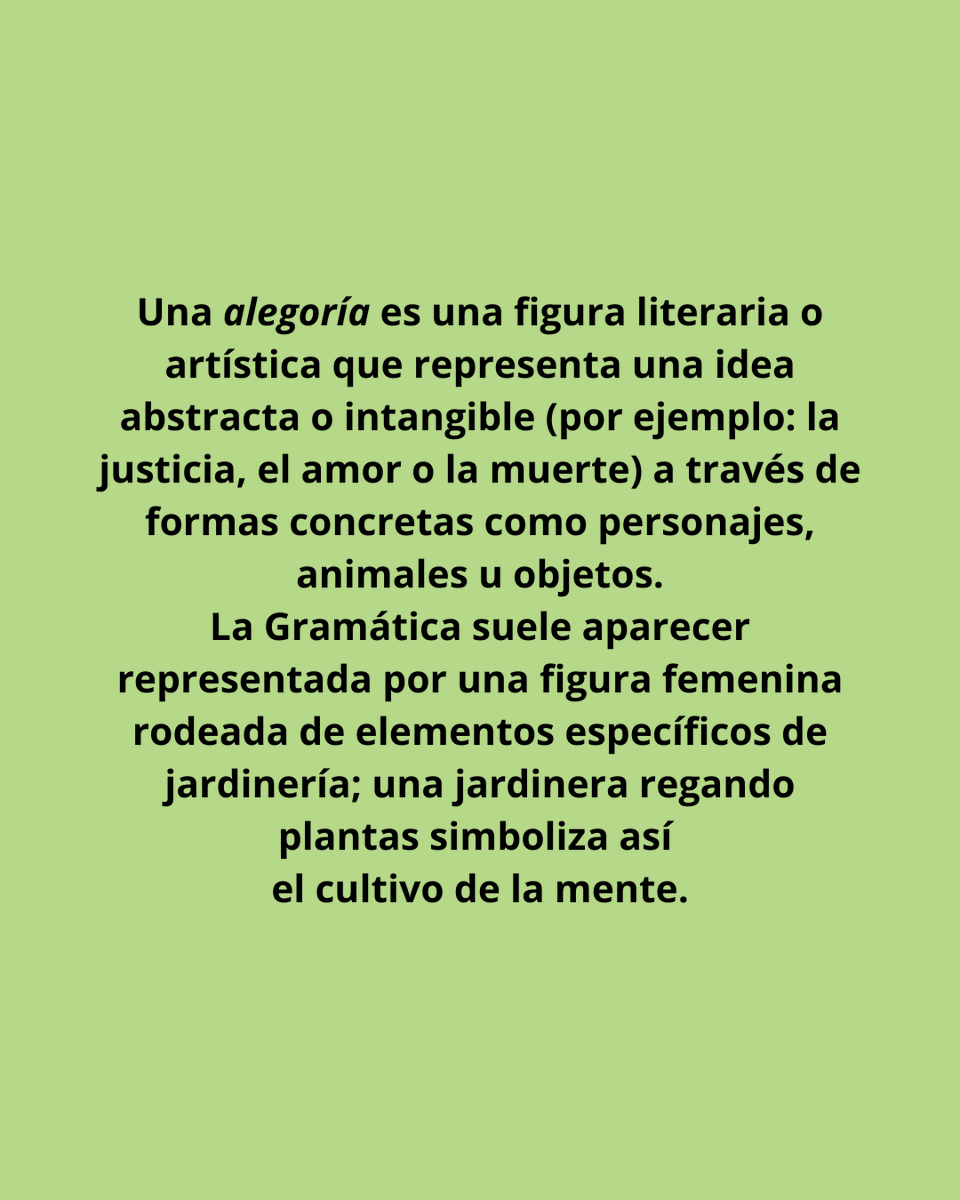alsitiolenguas's tweet photo. Una alegoría
«Allegory of Grammar» de Laurent de la Hyre
(The National Gallery, London)
Sobre la cinta se lee:  
Vox litterata et articulata debito modo pronunciata.
Una voz culta, articulada y pronunciada de manera apropiada. https://t.co/Nwz1ALzVEK