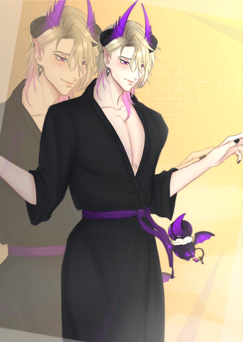 XsnekuX's tweet photo. Helping the incubus get ready for bed💤
#Netherrizz https://t.co/sWSfkSFV88