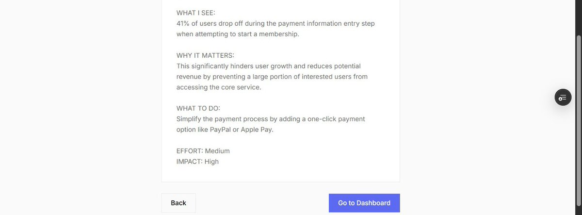 OpeyemiBolatit1's tweet photo. Every team ships blind —,you push live and have no idea what's actually broken for users. Building ShipSense to fix that: paste your  URL, get a real audit + AI-ranked fixes in seconds. Here's a quick demo 👇
https://t.co/9Q42ARDva7 https://t.co/mLK24Scdyh