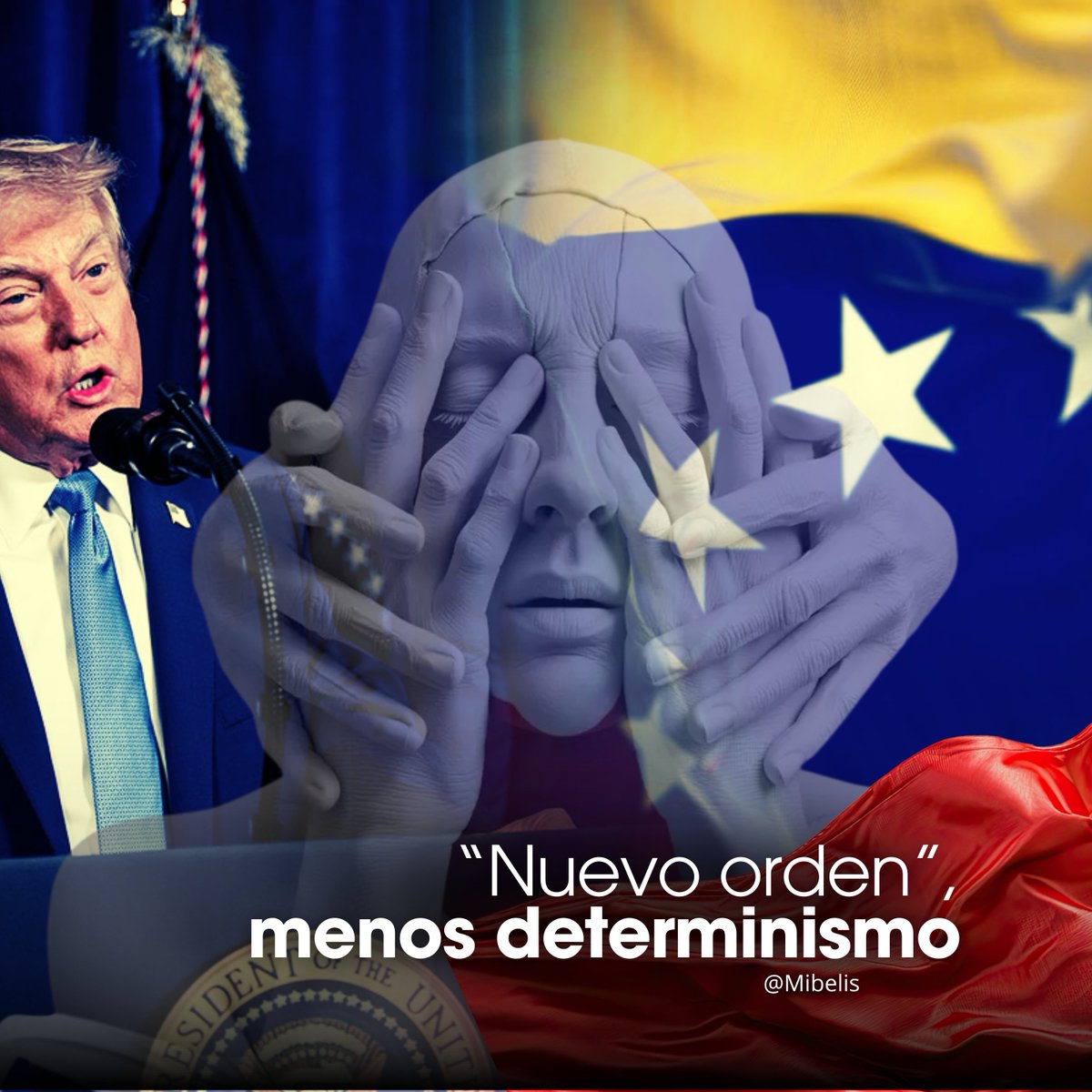 Mibelis's tweet photo. Esta suerte de campo de prueba de una doctrina global (reconfigurada a la luz del Corolario Trump) introduce en Venezuela una disonancia operativa y estratégica entre sectores de poder y una oposición que queda en un limbo de alta vulnerabilidad política. ¿Eso justifica la visión fatalista, contraria a la lógica de las transiciones? No. Mientras la geopolítica procura sus equilibrios, toca fomentar hacia lo interno el pragmatismo sobre el destino.

https://t.co/tQbf6gKgII

https://t.co/JpVRtcjat9