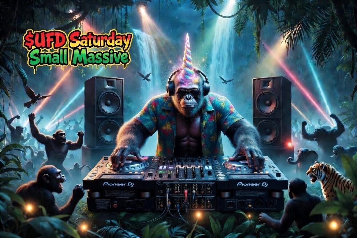 Lysergic42's tweet photo. Y'all like to party? You like music? Want to listen to some #Junglism and #DrumAndBass tonight #music lovers?
$UFD Crew, All Crew! All massive! OH RAS!
I'll be going live 7pm EDT (GMT-5) with some DnB/junglism! Live until 10:30pm if @svernon88's space is going, maybe a bit later if not!