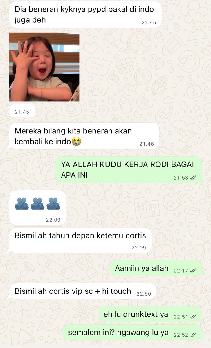 archfortis's tweet photo. us @cherrybear_sv2 after ticketing bangtan dan ke GBK tp ga dapet tiket allo😭😭😭 https://t.co/Liwzfn8yRP