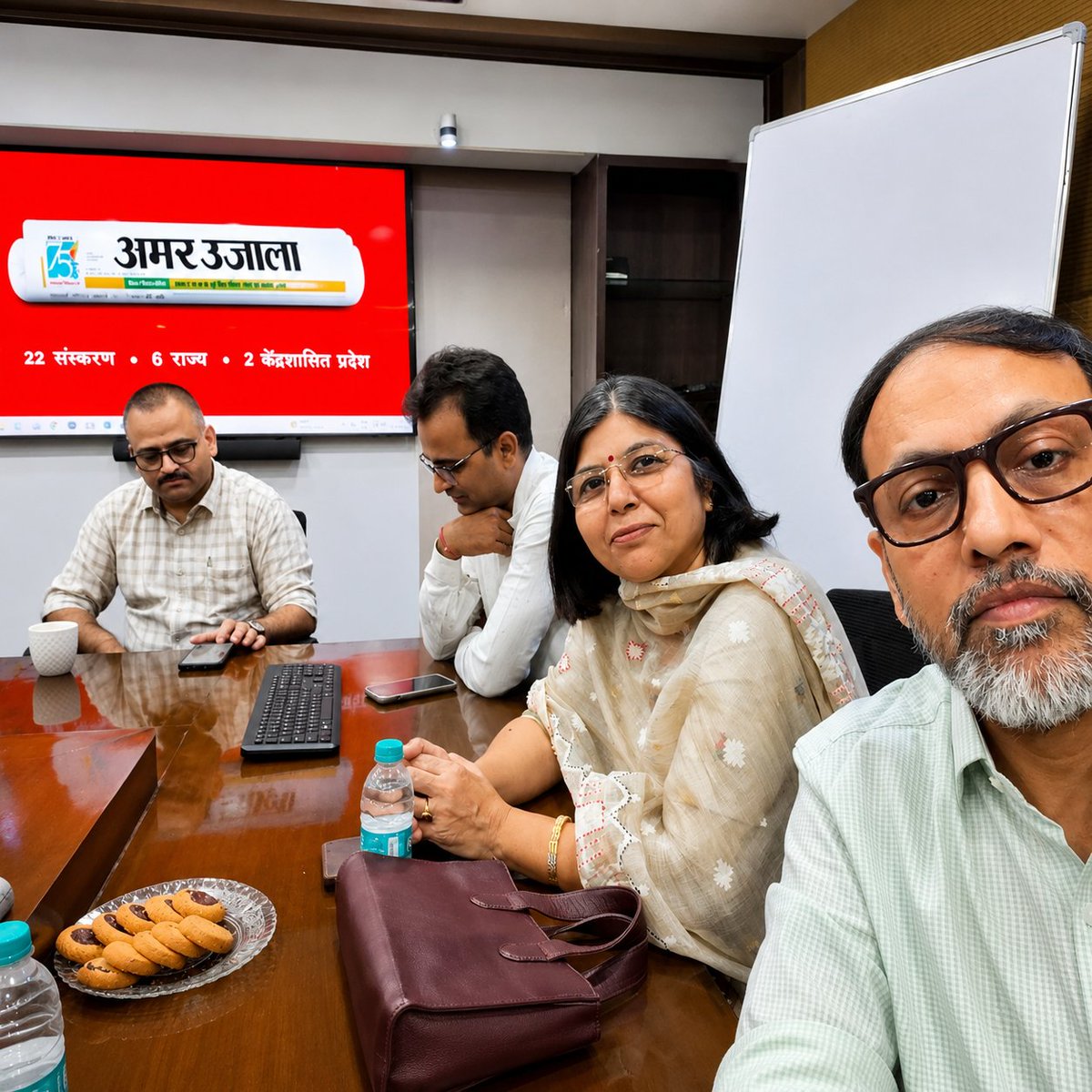 iFinIndia's tweet photo. 🙏 Honoured to participate in a meaningful community dialogue organized by Amar Ujala &amp; Jain Samaj Sangh. Community challenges, aspirations, and suggestions were discussed openly. Appreciated Amar Ujala's assurance that these concerns will be highlighted through newspaper 🤝📰 https://t.co/dDE00gfcxm
