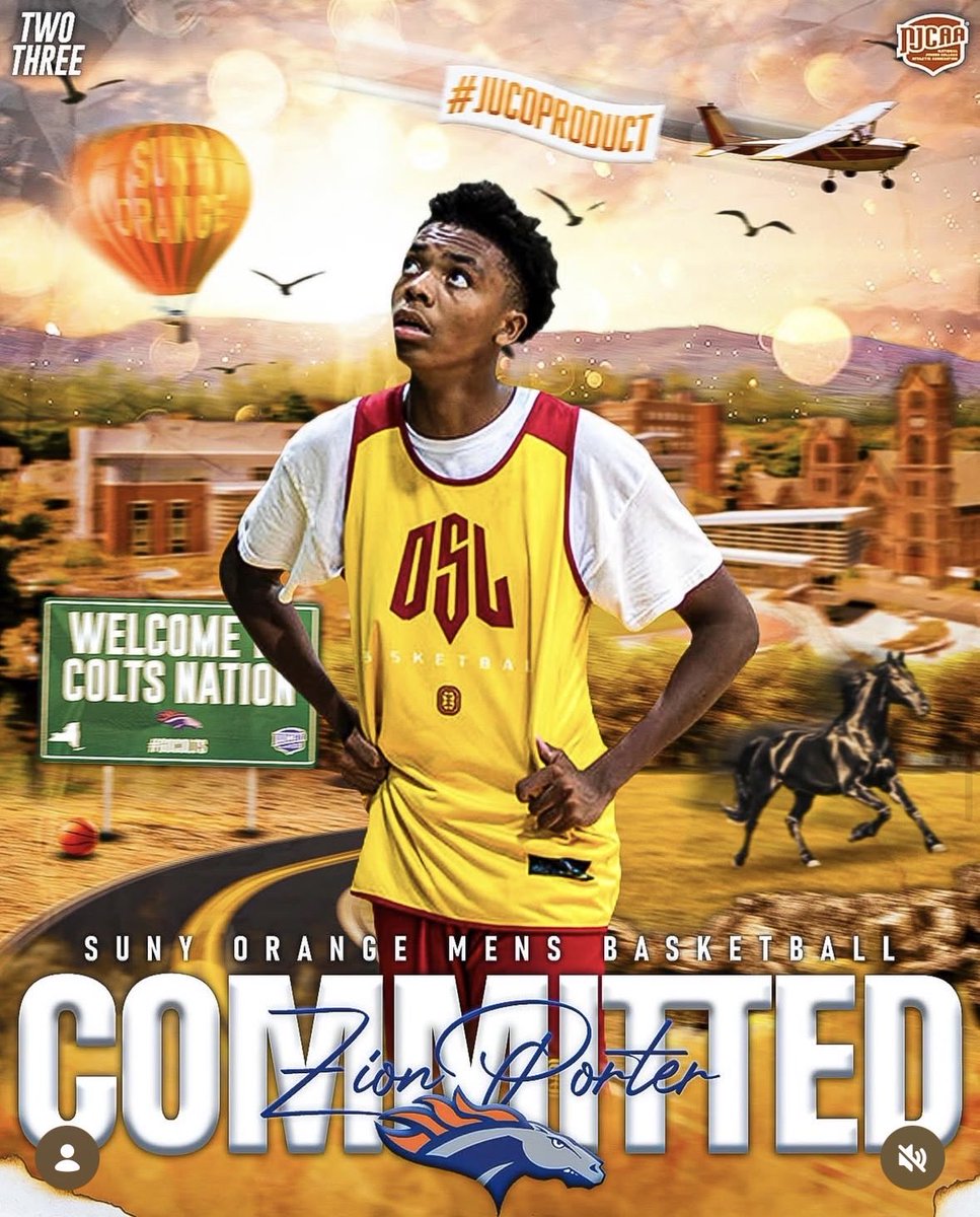SUNYOrangeMBB's tweet photo. Colt fans, meet Zion Porter! https://t.co/H1TFjpXq6T