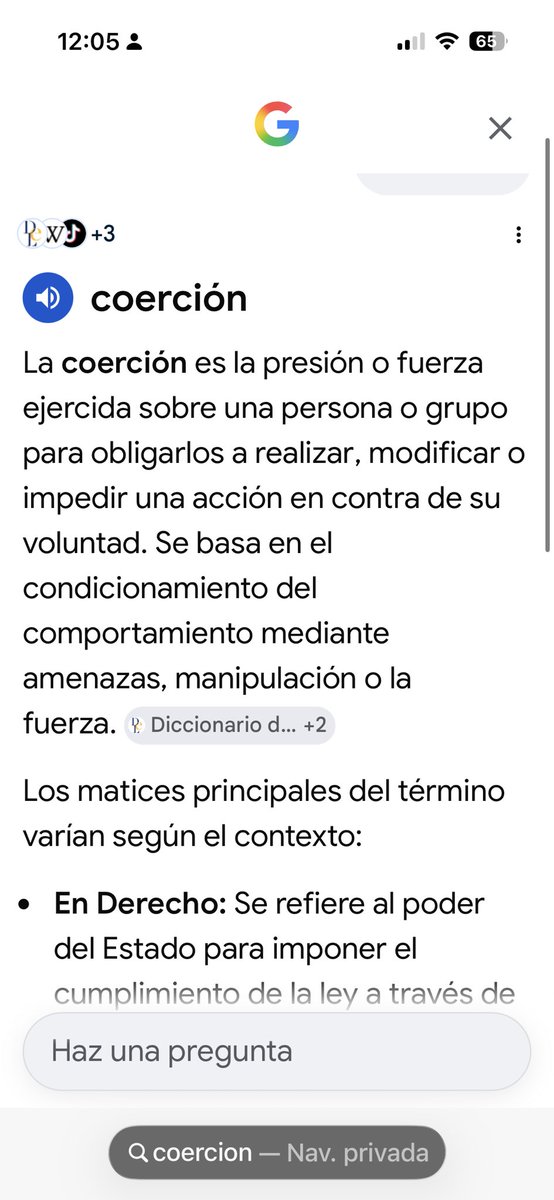 valetyJ's tweet photo. @AratisIs @princesiita1331 Legalmente no lo es violacion pero no lo hace un acto desdeñable al contrario la coerción también es mala en si, no es violacion pero si sexo coercitivo https://t.co/RXDUMPIlBC
