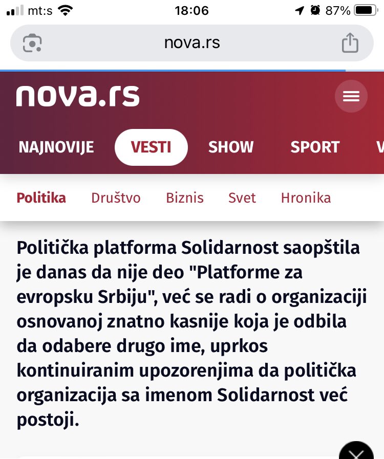 madrfadr's tweet photo. @novarsonline jaoooo kolko ste pokvareni! Izdajete saopstenje IG profila vs. @gjesic https://t.co/2kimeNivHH