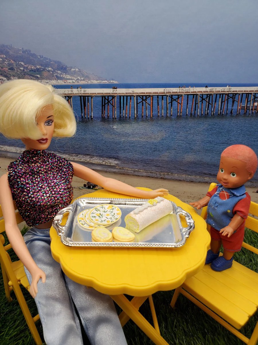 ChefGinas's tweet photo. These 1:6 scale lemon sponge rolls look so real. 🍋 Shop Chef Gina’s® for mini food. Comment LEMON for the link! Follow and share. #miniatures #dollfood #1to6scale #lemon https://t.co/CnvmRWT9J6