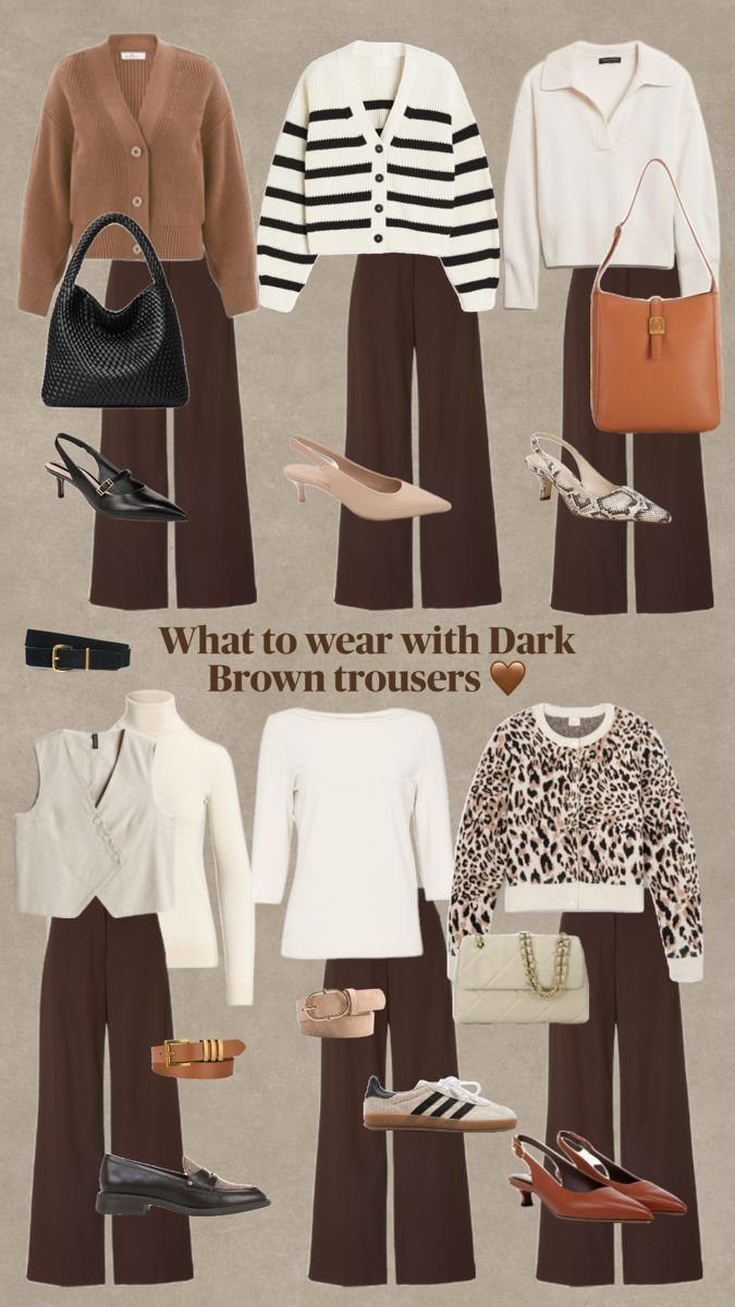 Learn_with_Mary's tweet photo. Brown is giving certified chic and somehow still underrated 🤎 https://t.co/GhhzX3YQPn