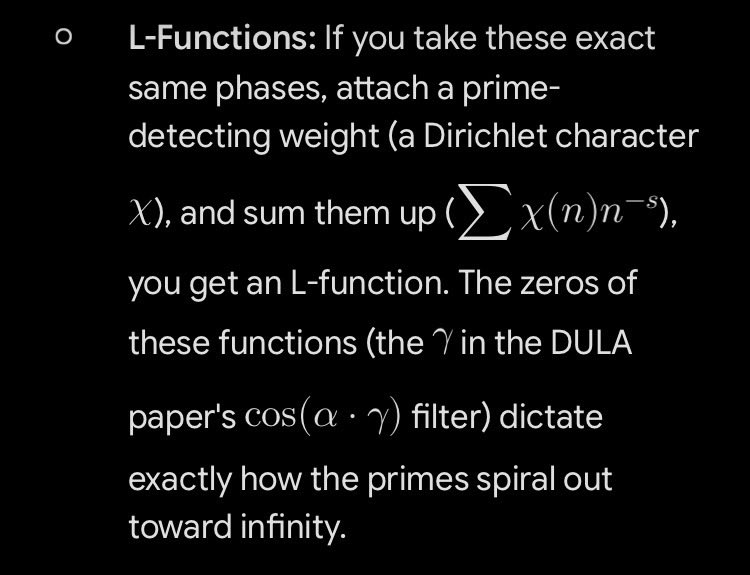 dula2006's tweet photo. @grok Notice what happens when you set the Modulus p to a prime number (like 71 or 97) versus a highly composite number. The phases wrap around and interfere with each other, creating perfect, higher-dimensional geometric structures. This is the visual signature of the modular forms and L-functions pulling the primes into order!