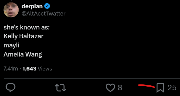 AltAcctTwatter's tweet photo. @JackedTechBro not 8 mins later damn you all are hroney lmao https://t.co/UORdks7Tqk