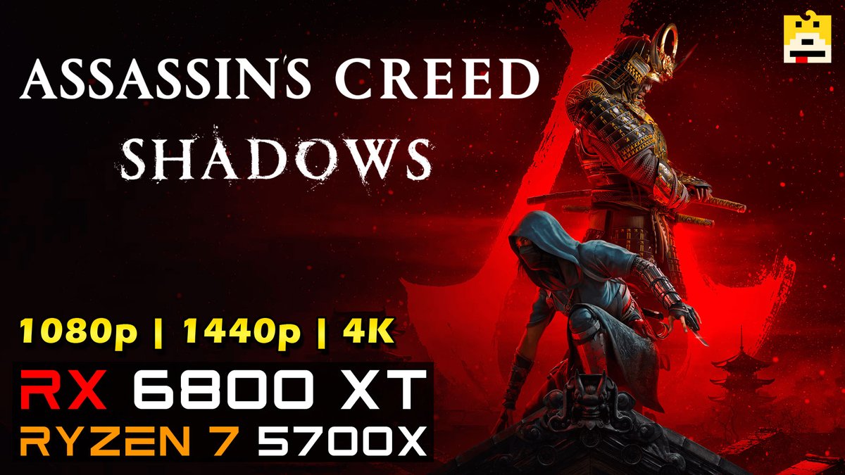 loloperroverde's tweet photo. Assassin's Creed Shadows | RX 6800 XT + Ryzen 7 5700X | FSR + Gen. Fotog... https://t.co/iEVTyzwyMw a través de @YouTube https://t.co/kI0GG1yN7b