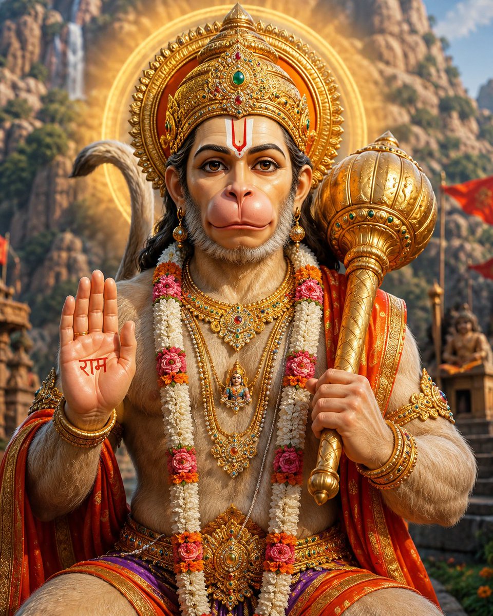 VIKRAM_HYV's tweet photo. जय हनुमान ज्ञान गुन सागर।
जय कपीस तिहुँ लोक उजागर॥
अर्थ:
हे हनुमान जी! आपकी जय हो, आप ज्ञान और गुणों के सागर हैं। हे वानरों के स्वामी, आपकी कीर्ति तीनों लोकों में प्रसिद्ध है। https://t.co/laaT2wFYsH