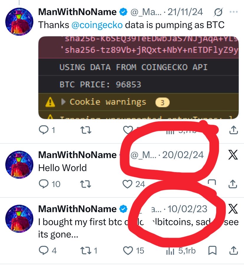 MuhtaramMh's tweet photo. @_Man_WithNoName This seems to be his pattern. Look at his posts. He tweets once a year. Please check it yourself. Think smart and analyze. https://t.co/EcXX51oT8K