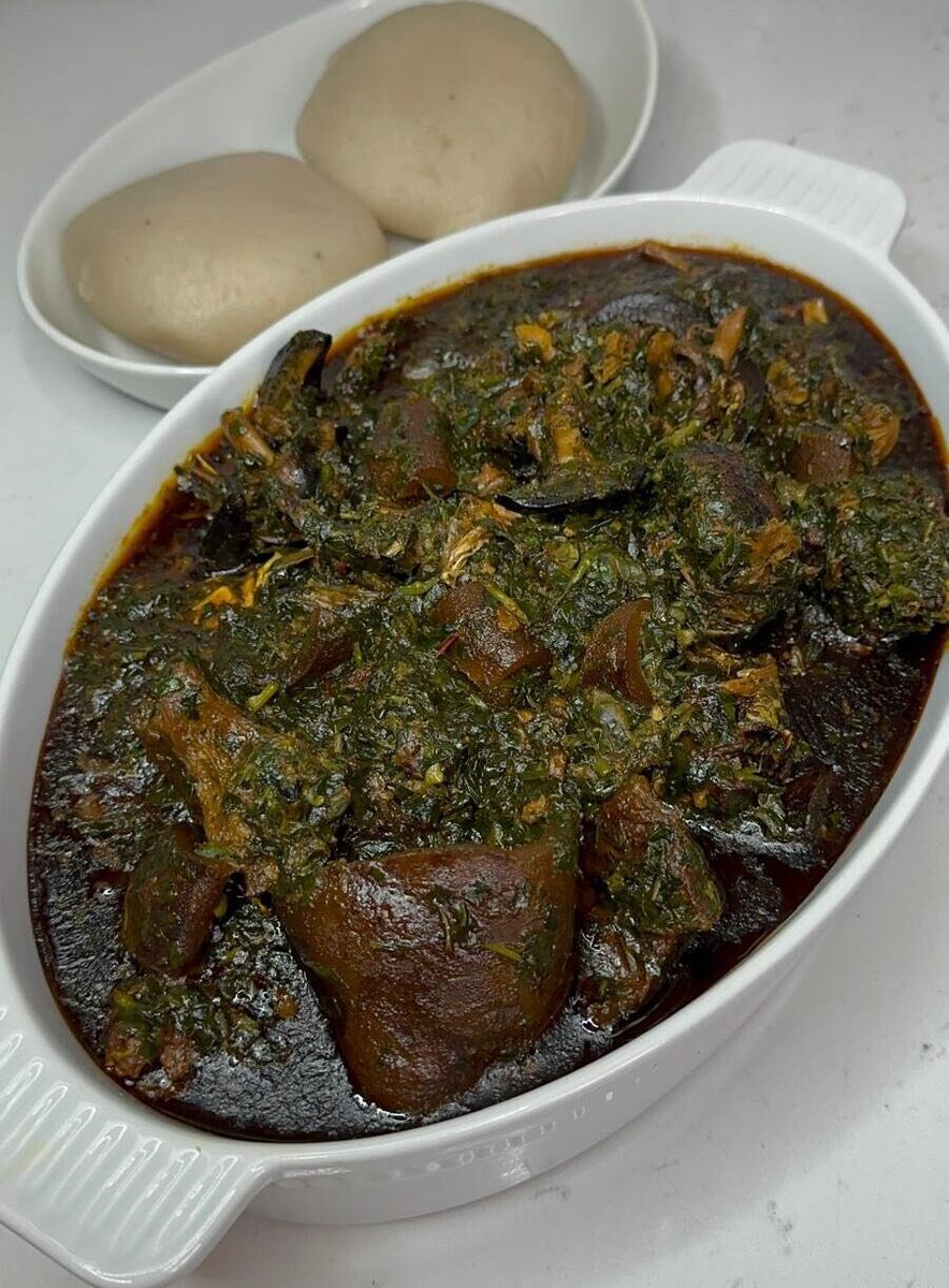 Iam_sistabibi's tweet photo. Afang soup is 10/10 https://t.co/AlNZIudSHz