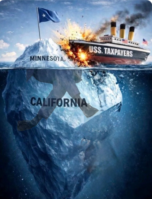 bigwoods86's tweet photo. @WallStreetApes Minnesota: "We are the fraud capital of America !"

California: "Hold my beer..." https://t.co/iUN44EzURu
