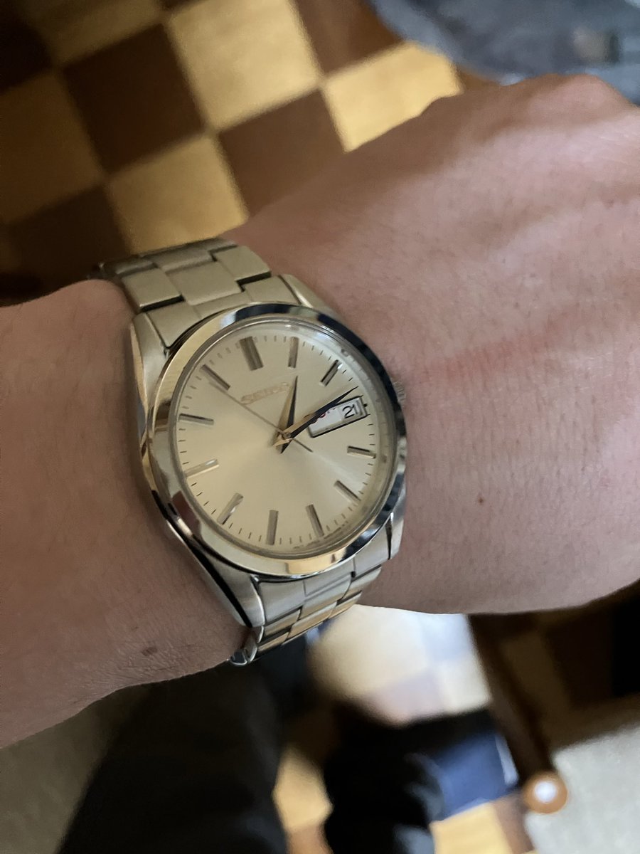 tshimoji's tweet photo. 湿度高いこんな日は、SEIKO SBTH007で爽やかに https://t.co/Diu3F6DBnG