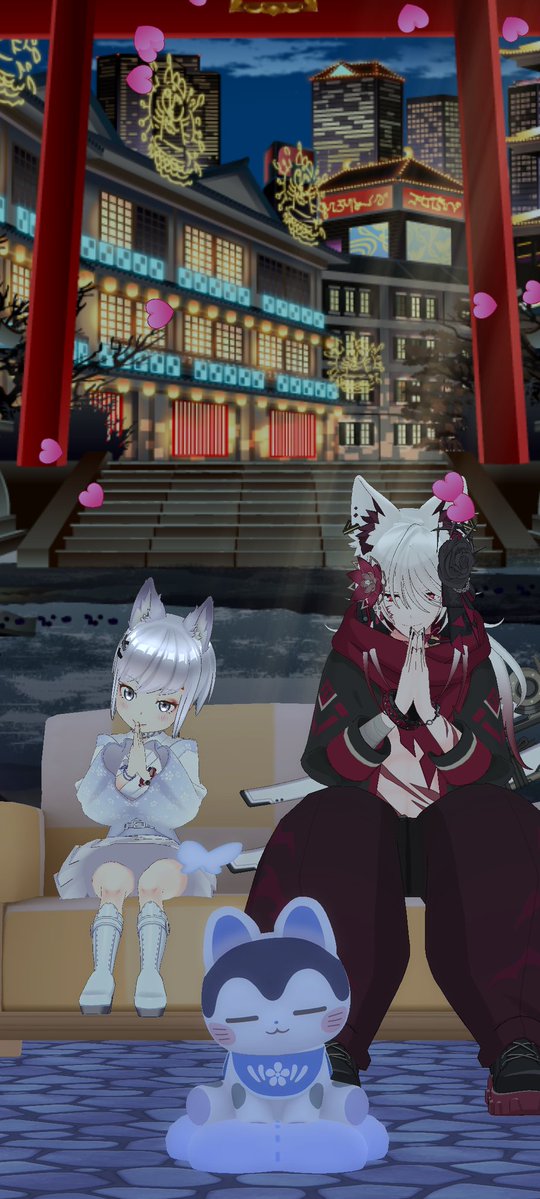 W114794's tweet photo. 月夜シンさん！応援凸チェキありがとう！
これからもよろしくお願いいたします❤
 #月夜ノ白狐達
 #VoidFoX
 #REALITYの思い出 https://t.co/DP2wdVEAqM