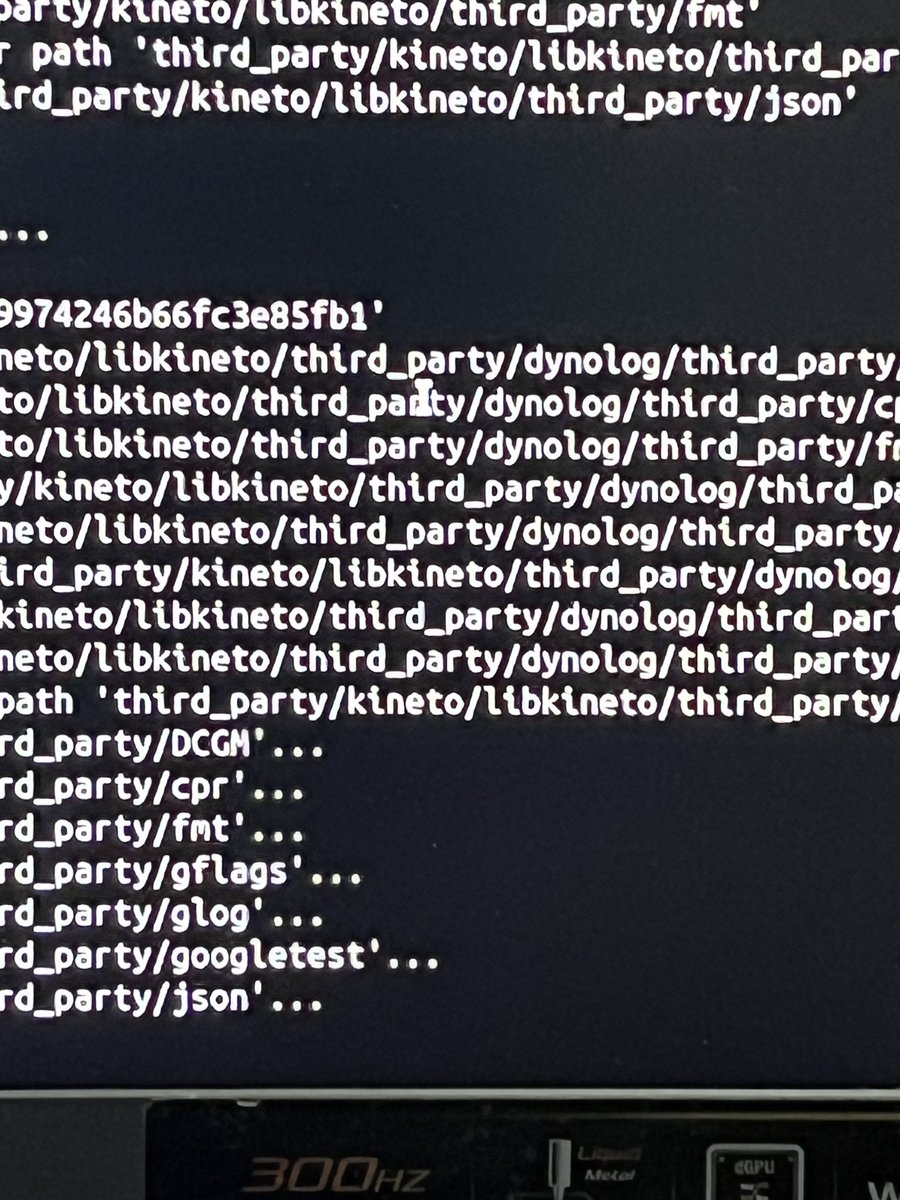 JayantParashar_'s tweet photo. setting PyTorch for dev takes long long long time.. kitna time lega ree 🥲 https://t.co/gskkE5yPlP