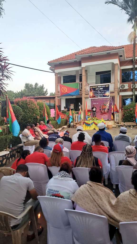 natzem's tweet photo. ረዛን ዕለት 20 ሰነ ኣብ ኡጋንዳ ካምፓላ ዝቕመጡ ኤርትራውያን ብዝተፈላለየ መሳንድኦታት ዘኪሮማ ውዒሎም።

ዘልኣለማዊ ክብርን ሞጎስን ንስውኣትና!

Kudos #Eritrea https://t.co/xYyFfXbPv2