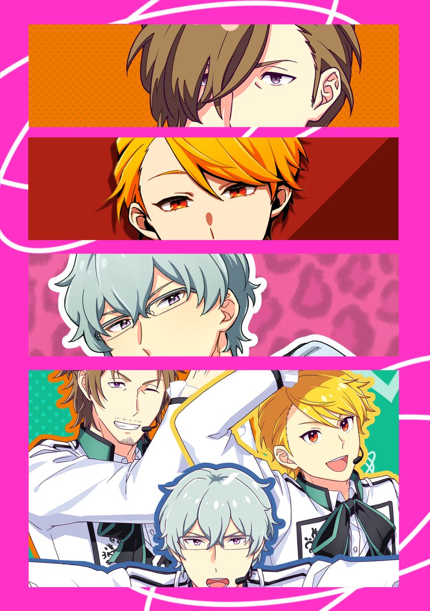 福岡CC64 新刊サンプルです！🙌✨ THE IDOLM@STER SideM S.E.M『SQUARE