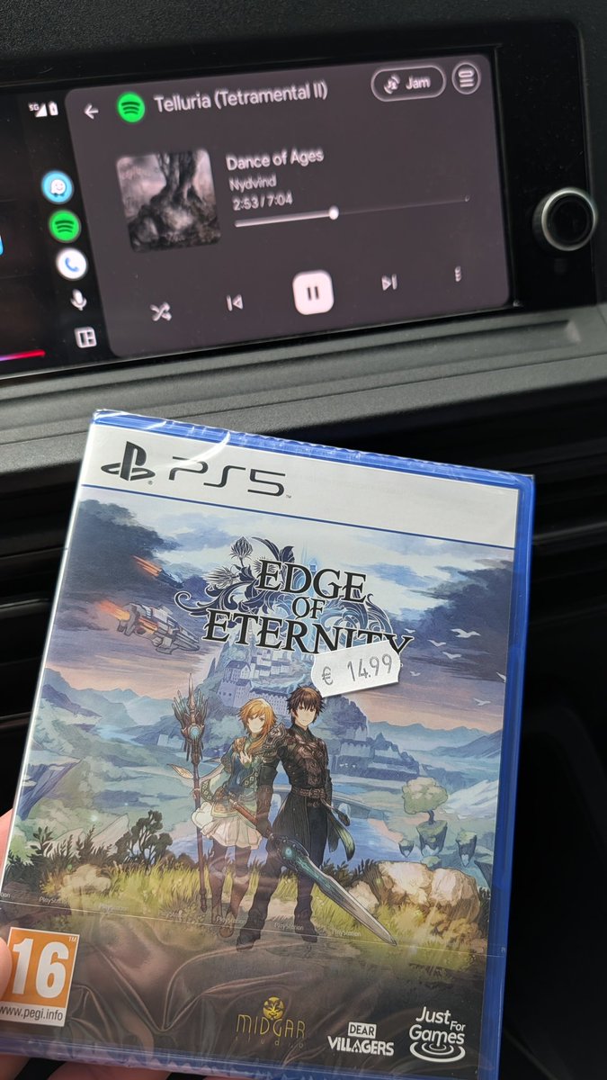 ben_jinator's tweet photo. Le #loot du jour!
#EdgeOfEternity
À petit prix (et 25% sur la carte Auchan offert, ce qui fait le jeu à moins de 12€ 😎)
Le #FinalFantasy à la française comme il était présenté à sa sortie ☺️
Stay Yourself 🤘
Stay hydrated 🍶💦 https://t.co/WnxtTaecZV