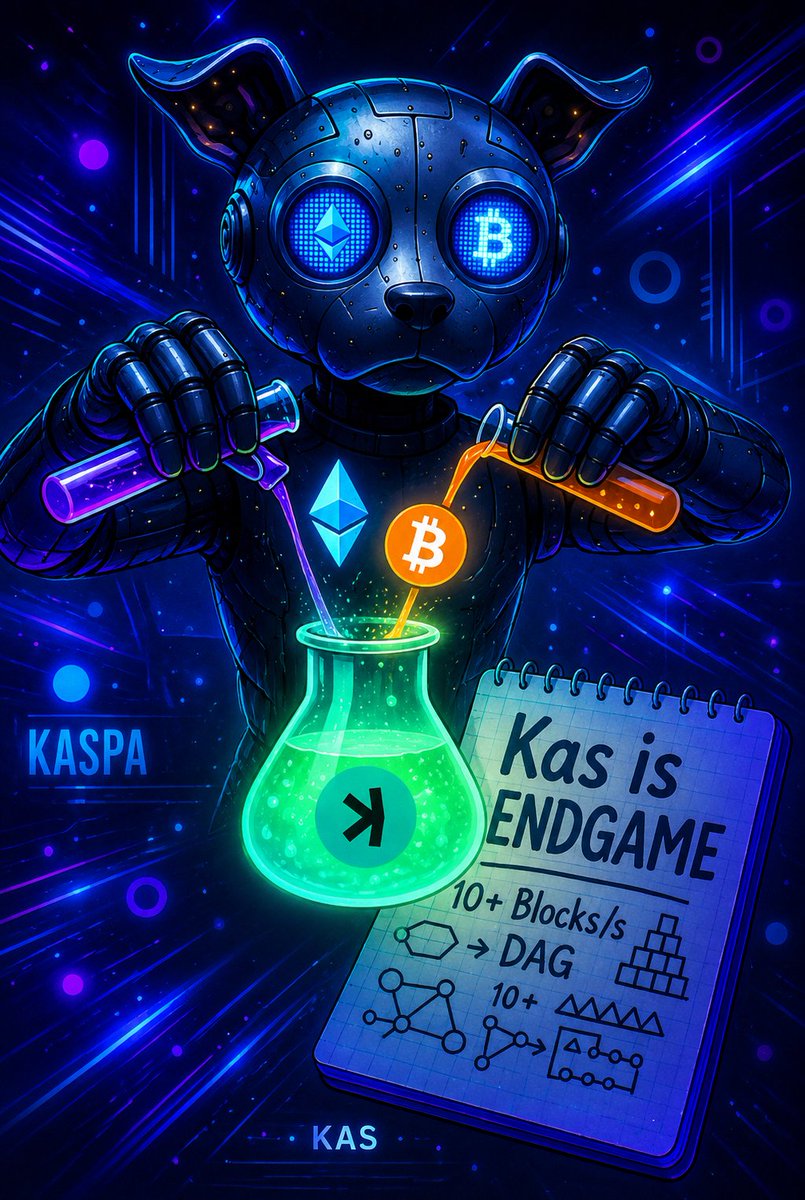 BiteOnKas's tweet photo. BTC gave us security.
ETH gave us programmability.
KAS is aiming for both with speed.

⚡ Instant confirmations
🔗 BlockDAG
⛏️ Proof of Work
🌍 Decentralized

Kas is not here to compete with the past.
Kas is building the future.

#Kaspa $KAS #BlockDAG #Crypto https://t.co/VGbWwxBPcD