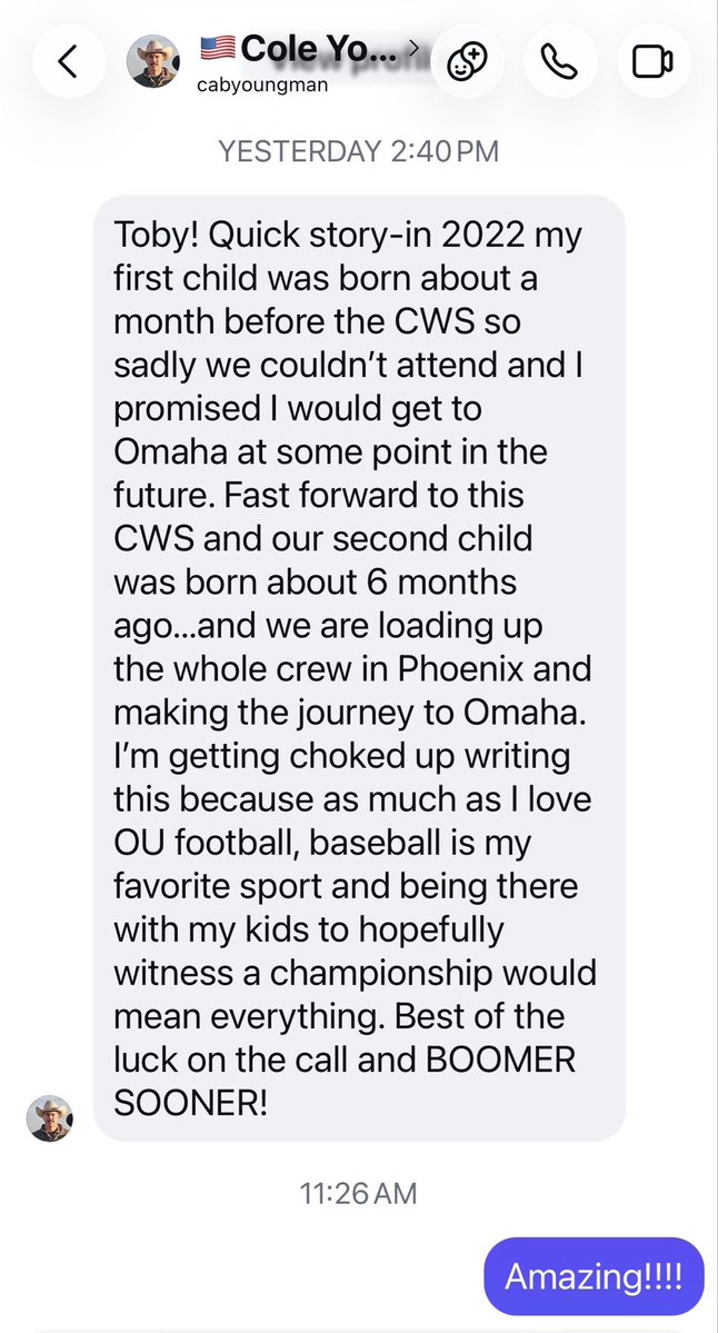 TRowOU's tweet photo. This is Sooner Nation! @OU_Baseball https://t.co/rixmNYACnl