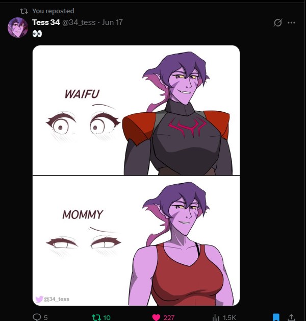 Blahk1ngLewds's tweet photo. her + this version of my style cus fuck it https://t.co/H3868trfI2