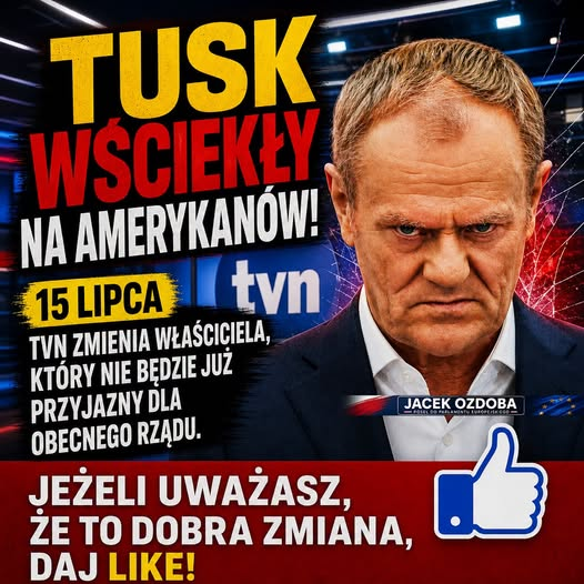 standziubla's tweet photo. Jacek Ozdoba
Zbliżają się duże zmiany w TVN! Myślicie, że będą szokiem na widzów? https://t.co/cxpqZF6CCJ