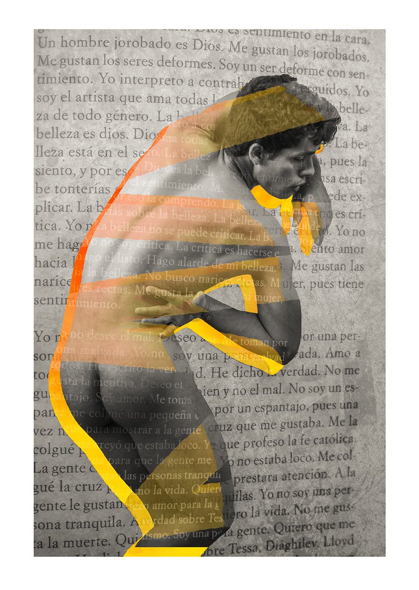 noridoy's tweet photo. Bajo el signo de #Nijinsky. Modelo: #RaúlReinoso. https://t.co/PYZ9JEHBxQ