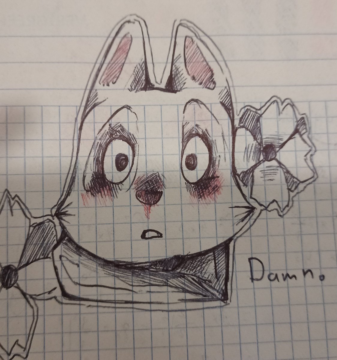 Miko457's tweet photo. Dibujando para no colapsar de sueño. https://t.co/NQSvuXco86