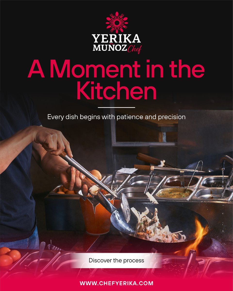 ChefYerika's tweet photo. Great dishes are built with patience, technique, and attention to detail. Every step shapes the final experience. Discover the process at https://t.co/T4ZUV04IA0 Los grandes platos se construyen… https://t.co/A7nX9Wj8xL #CookingProcess #ChefLife #FoodPreparation #CulinaryArt https://t.co/SzFC4R6li5