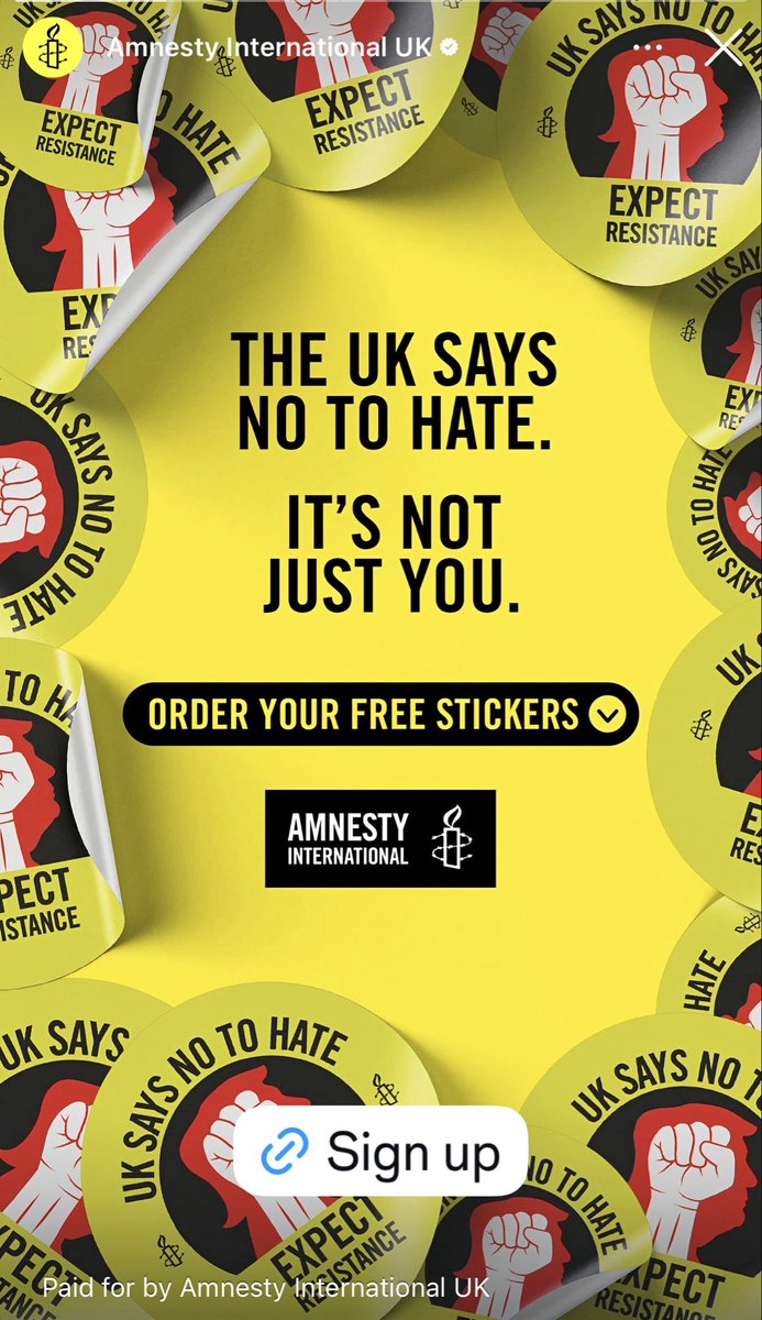 CharlotteCGill's tweet photo. Amnesty International can do one https://t.co/iXNIKv910t