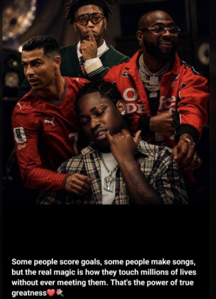 IAMKIZZYNATION's tweet photo. @Damokillababy @davido @BellaShmurda @CRonaldoNews https://t.co/gqr8L1b5O1
