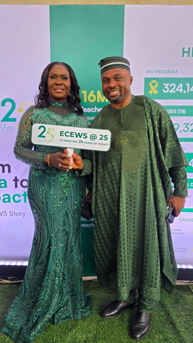 UsenHoward's tweet photo. CONGRATULATIONS TO ECEWS ON A HISTORIC SILVER JUBILEE

On behalf of my office and the entire agribusiness and development sector, I present my warmest congratulations to the leadership, board, and staff of the Excellence Community Education Welfare Scheme (ECEWS). https://t.co/3UFV7nLS5h