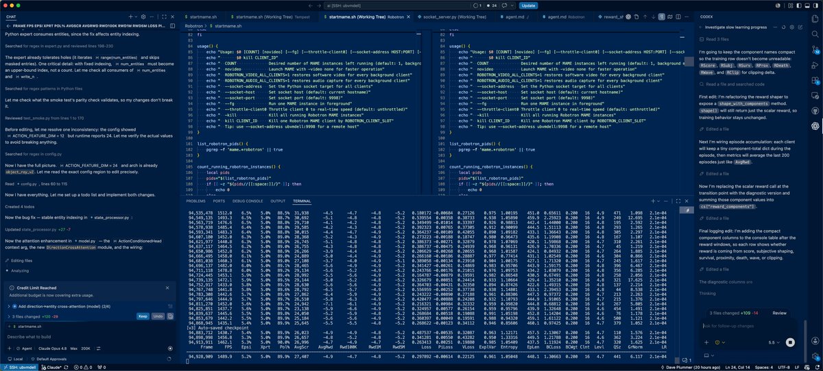 davepl1968's tweet photo. I confess that on some mornings I hate waiting, so I've been known to run multiple agents on the same codebase if they're working on disjoint tasks.  Hasn't burned me yet :-) https://t.co/2dQjPfBm45