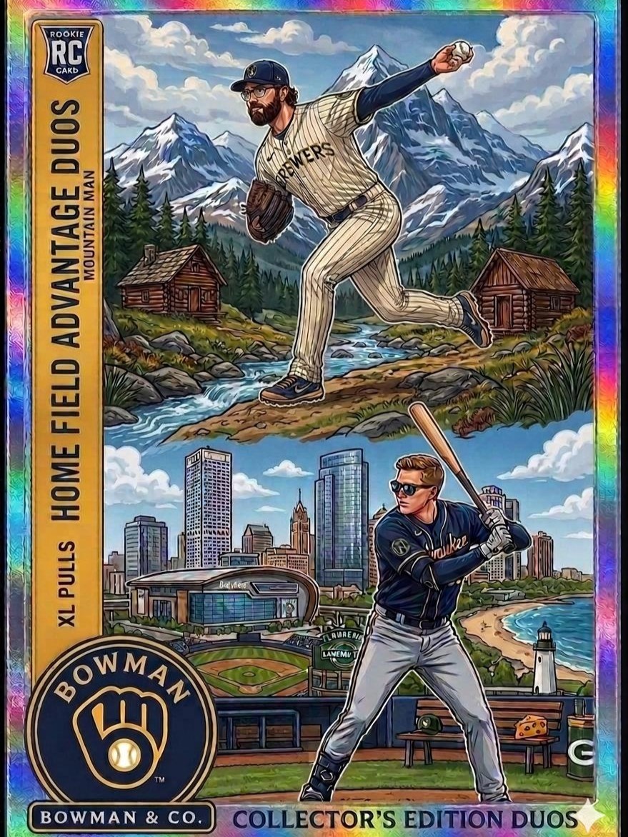 MtnManCardz's tweet photo. Bowman 2026 is already the baseball product of the year, and it’s in this break. Every spot gets a baseball + football team combo once filled. @mtnmancardz &amp; @xlpulls bringing heat all week. Let’s fill this thing.  Spots posted in shop Wednesday night.

https://t.co/sXmdtdQmYh https://t.co/p5Ry5ZeitE