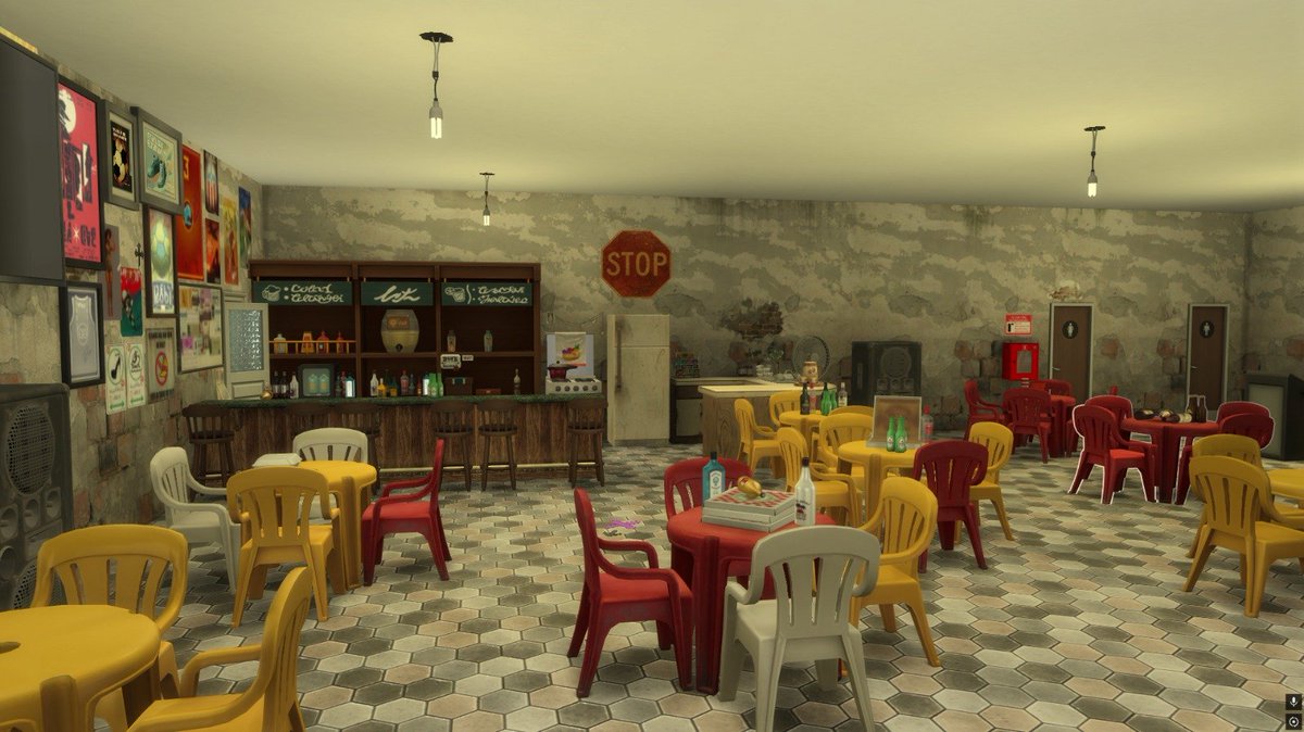 melancholytype's tweet photo. Um pouco do bairro característico que fiz no the sims 4! https://t.co/BrBGCaLmDX