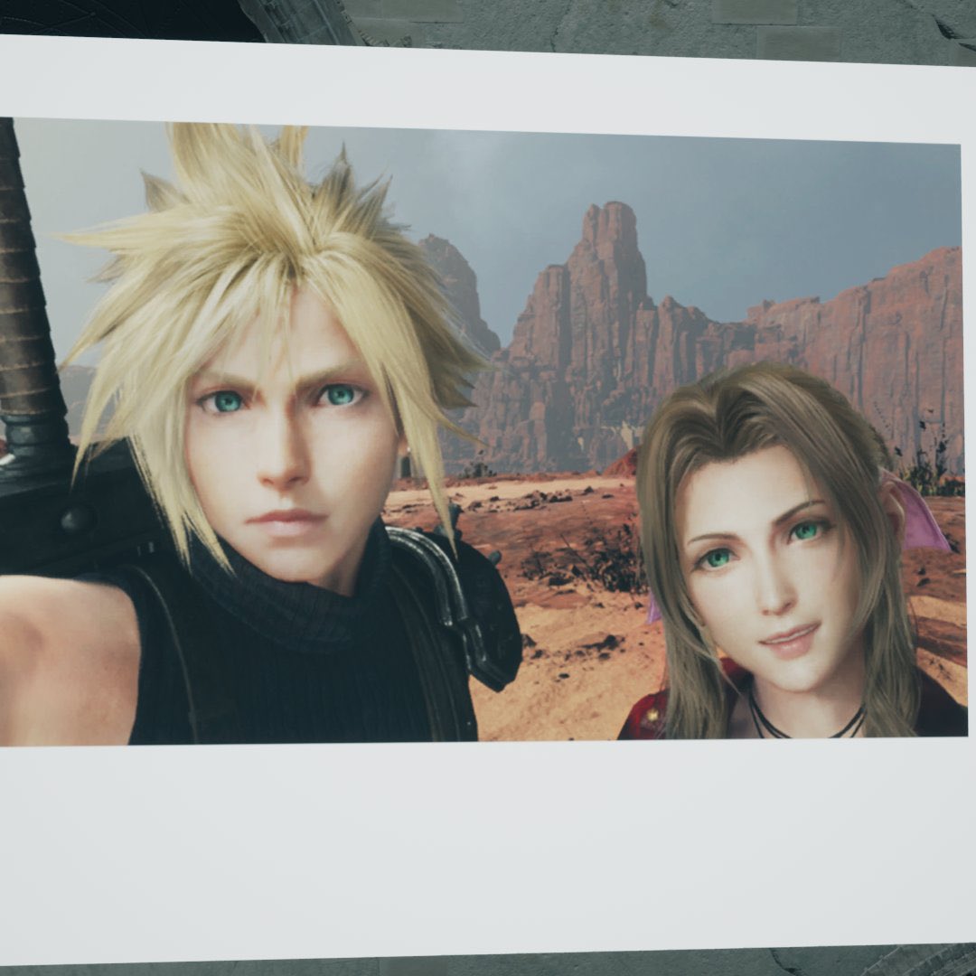 CloudxAerith's tweet photo. @finalfantasyvii cloud saving aerith https://t.co/fVV8yz7ez0