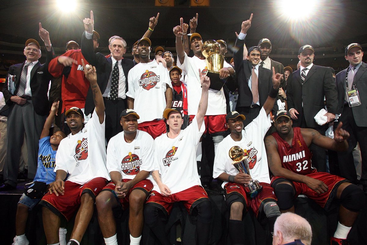 Heat_Muse's tweet photo. 20 years ago today.

13 years ago today.

Day of champions. https://t.co/udz1poIpBx