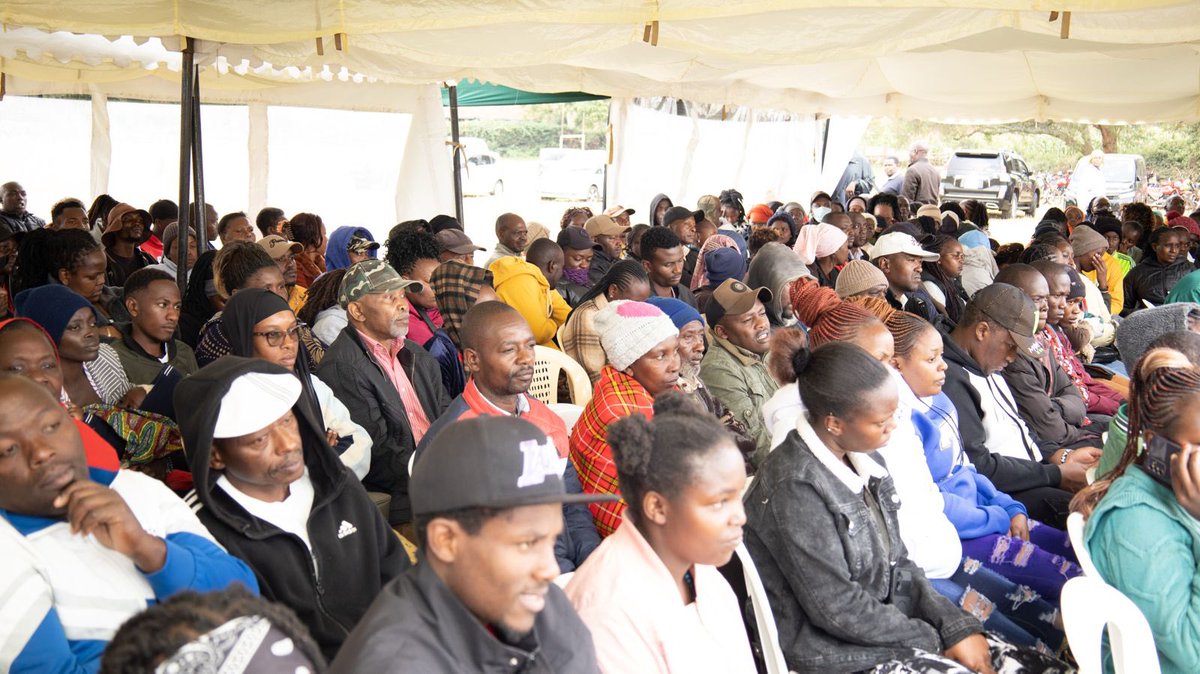 nsdcc_kenya's tweet photo. Today, @nsdcc_kenya joined Nyeri Town MP Hon. Duncan Maina Mathenge and Kyeni MP Hon. Njoroge Wainaina to engage residents on the Triple Threat of new HIV infections, teenage pregnancies, and #SGBV.
#EndTheTripleThreat https://t.co/5Ip5omtMLN