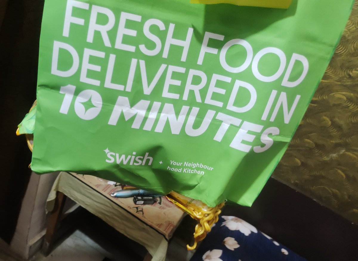 samaksh_roy's tweet photo. Hey @justswishin my order arrived completely spilled. The food leaked inside the bag and was not in a proper condition to consume. Really disappointed with the packaging and delivery experience. Please look into this. https://t.co/FhCe2zyJzF