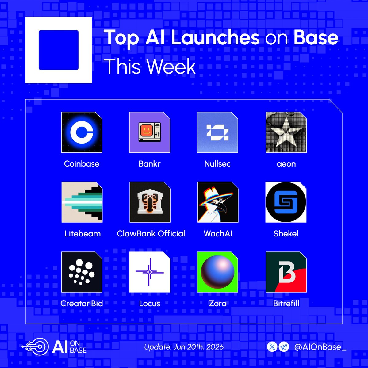 AI on Base tweet media